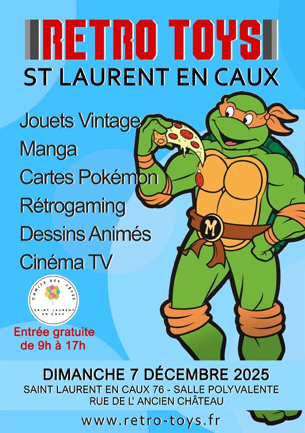 Salon Retro Toys St Laurent en Caux 2025