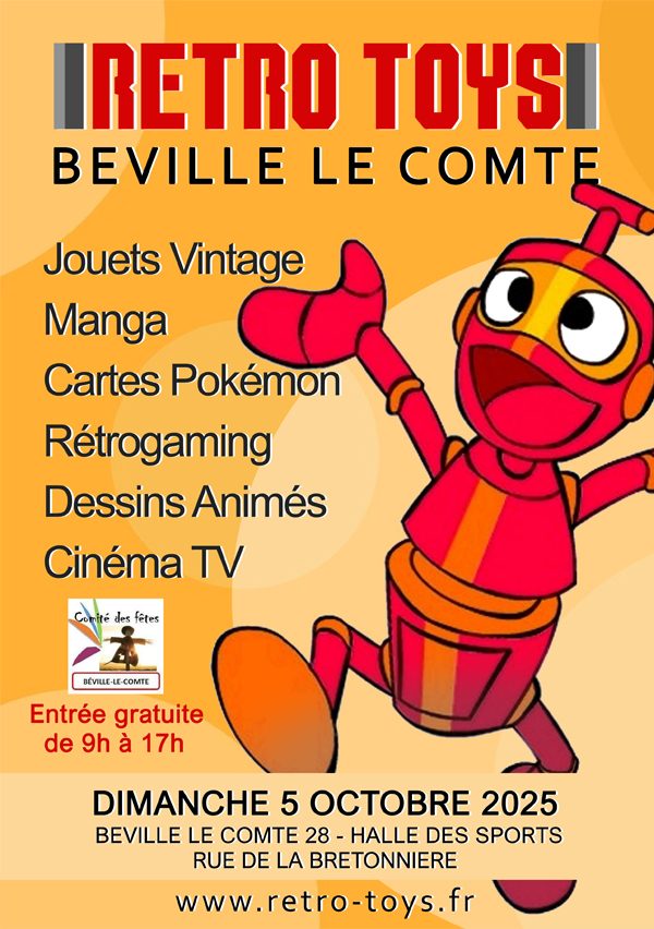 Salon Retro Toys Béville le Comte 2025
